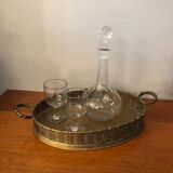 Antique brass top