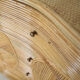 Commode « feuilles » en rotin