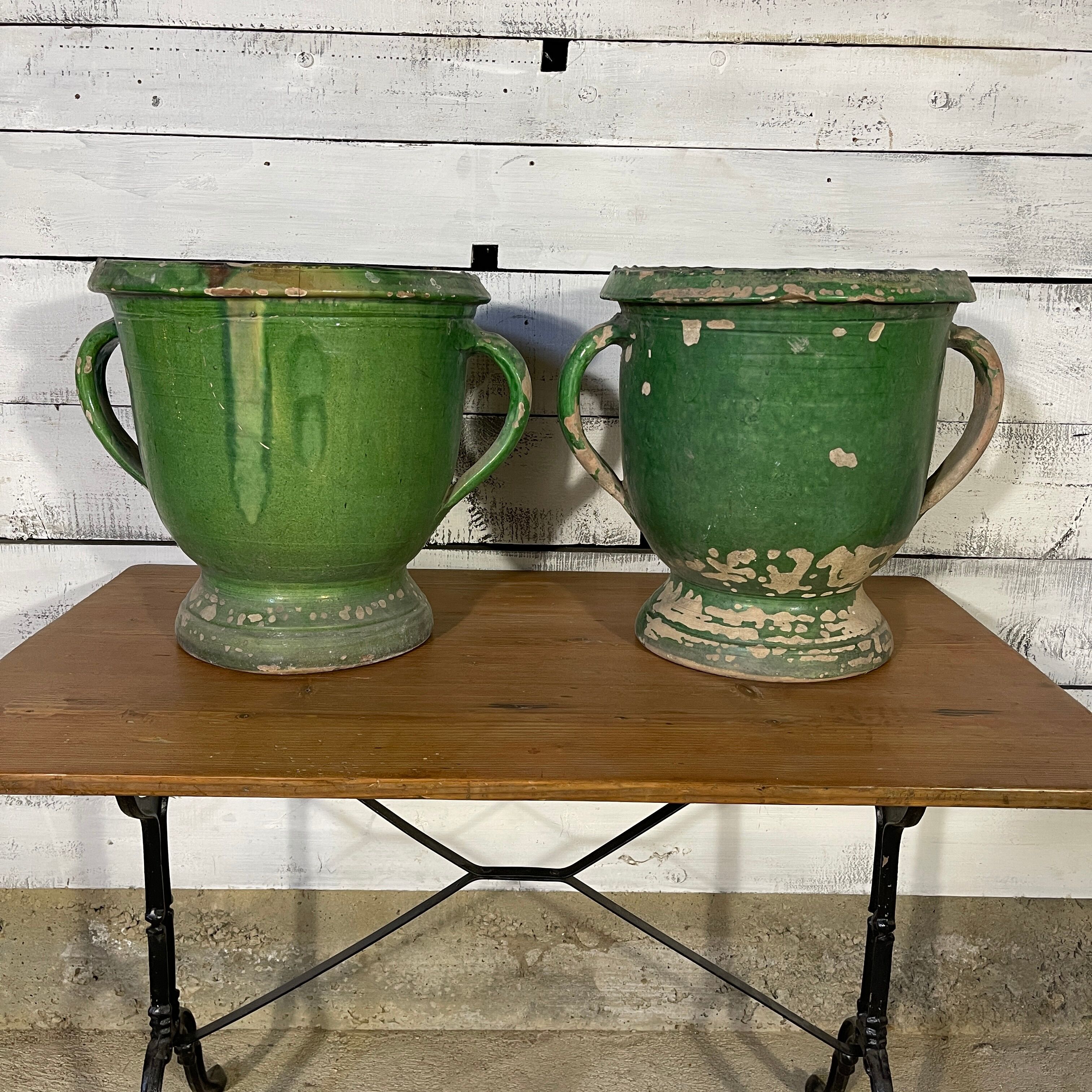 Pair of Anduze vases
