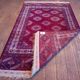 Handmade Turkmen Bukhara rug 180x112cm