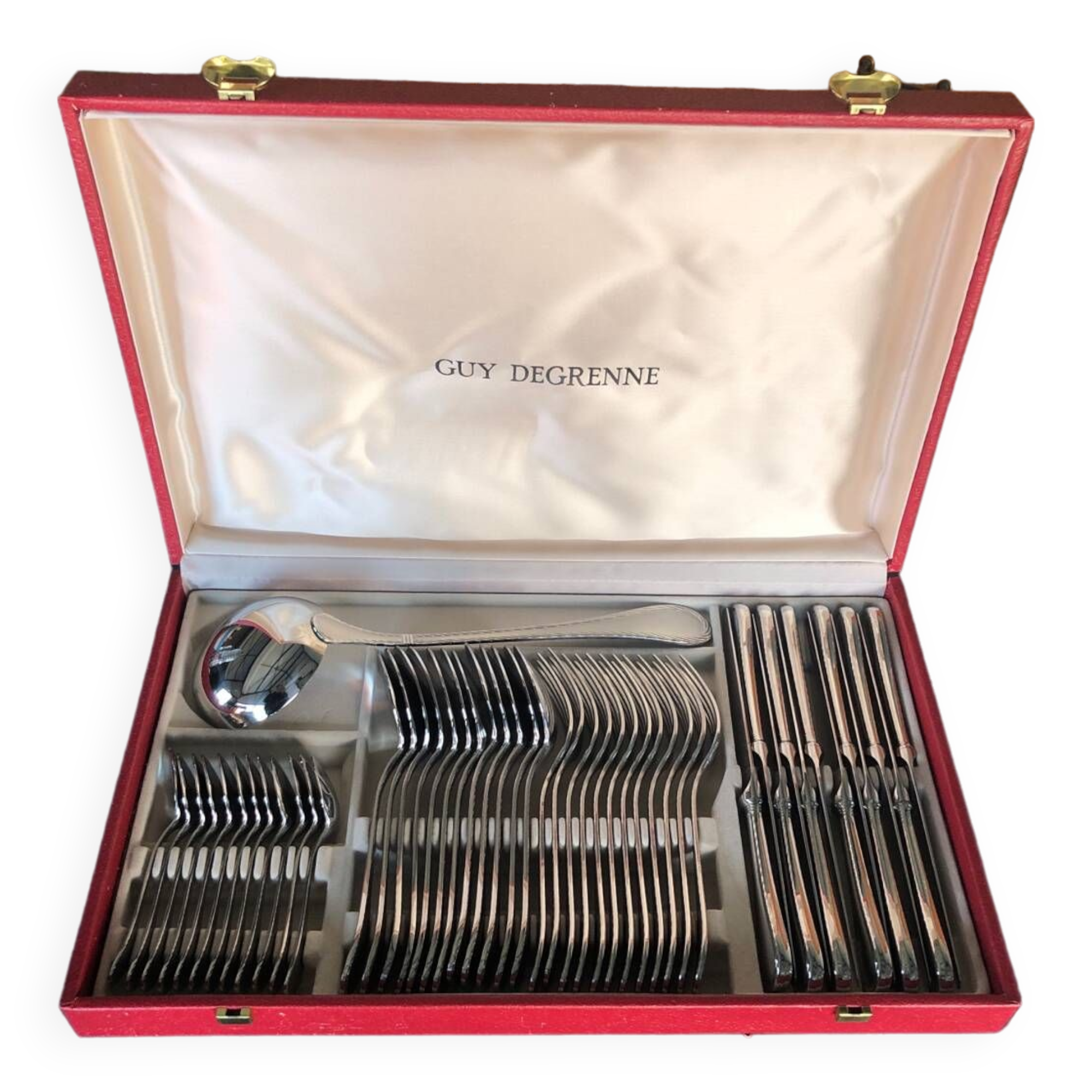 49 piece cutlery set Guy Degrenne