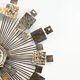 Brutalist Sunburst wall sculpture by Curtis Jere. USA, 2000s