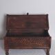 Antique wooden box