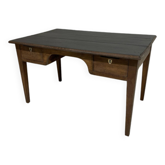 Vintage wooden & black children's desk
