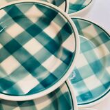 10 hollow plates with green checkered FN of givors