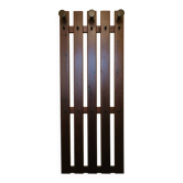 Mid century wall mounted coat and hat rack, 1960s