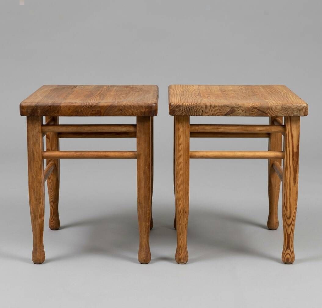 2 Danish stools