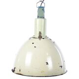 Enamel pendant lamp green