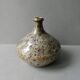 enamelled and scarified stoneware vase from the 80s
