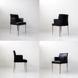 2x B&B Italia Melandra dining chairs by Antonia Citterio