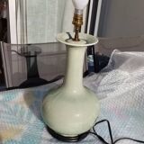 Lampe vintage vert céladon