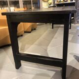 Large old table in blackened pine