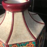 Longwy art deco vase