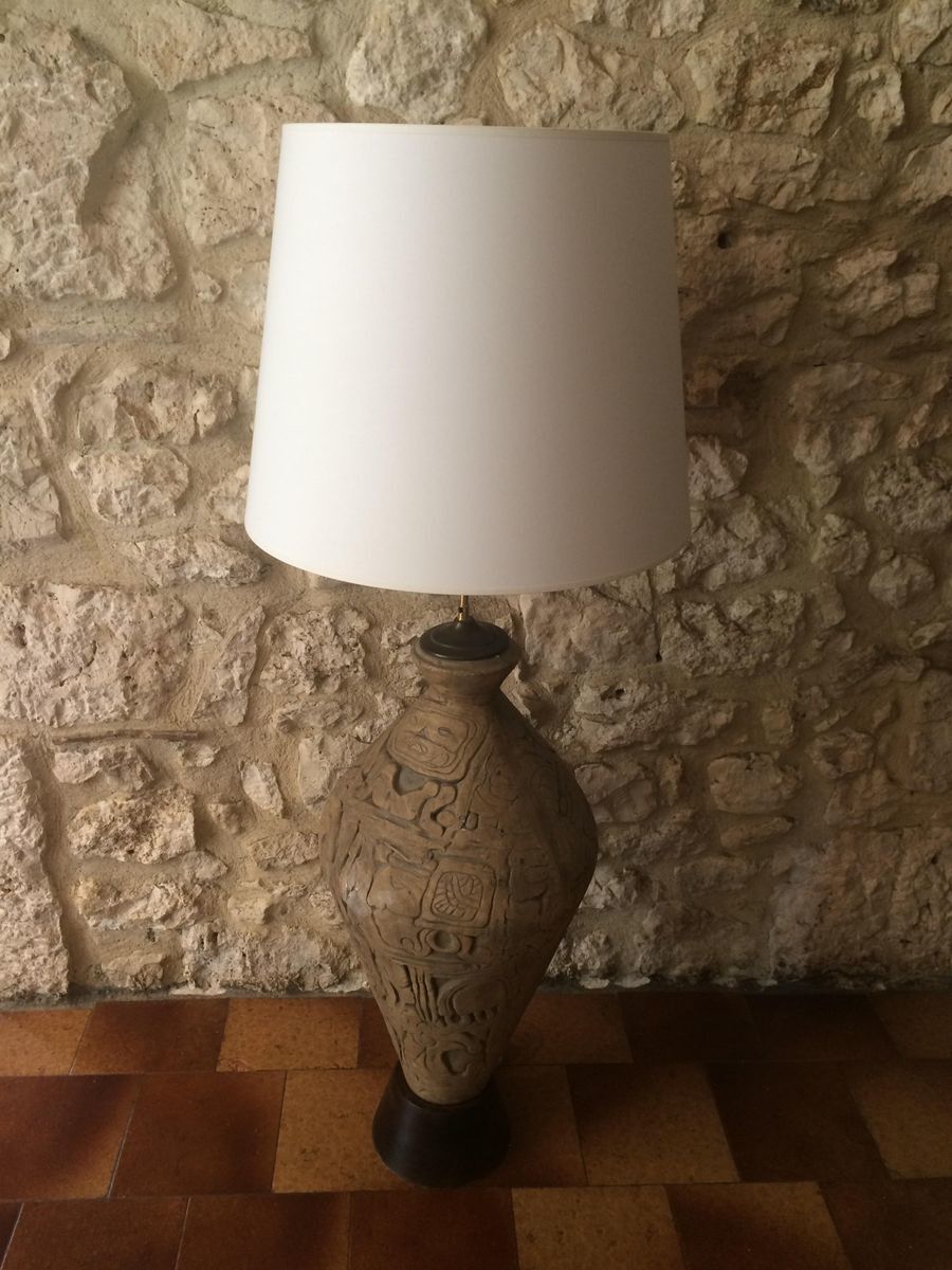 Vintage floor lamp, sculptural circa 60