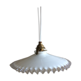 Old suspension in dented opaline