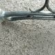 Old garden bench cast iron legs
