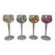 Lot de 4 verres à vin vintage