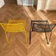 Pair of metal chairs by Hee Welling for Hay Design