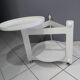 Desserte bar roulante du Designer Italien Luigi Massoni pour Guzzini années 1970