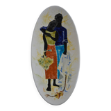 Large dish Edmund Ronaky California 1950s-60s