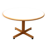 4x Round vintage dining table by Bruno Rey for Kusch and Co from the 1970s