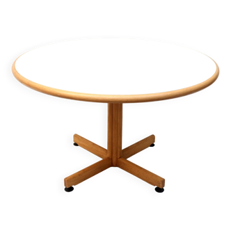 4x Table à manger ronde vintage de Bruno Rey pour Kusch and Co datant des années 1970