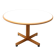 4x Vintage round dining table by Bruno Rey for Kusch and Co from the 1970s
