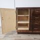 1940s Art Decò sideboard in walnut and blond walnut