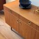 Vintage Scandinavian oak sideboard "Stina"