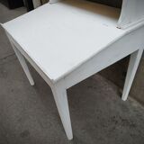 Patinated desk in fir