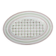 Oval dish in half-porcelain Lunéville model Betty