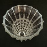Vase en cristal vintage