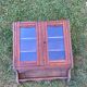 Wall display cabinet