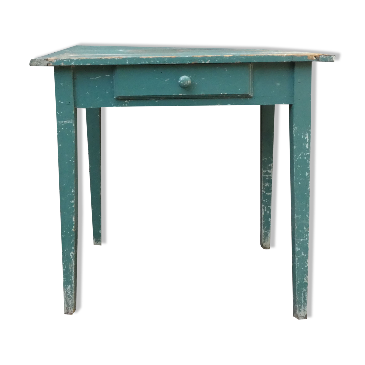Old wooden table vintage patina