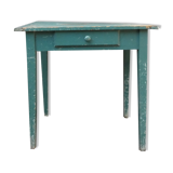 Ancienne table en bois patine vintage