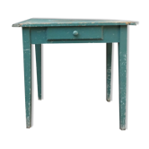 Ancienne table en bois patine vintage