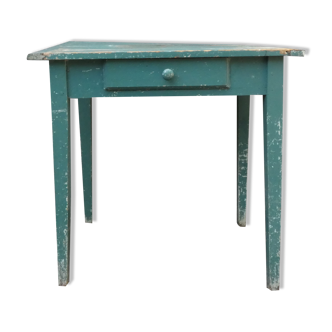 Old wooden table vintage patina