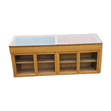 Meuble ancien vitrine de magasin