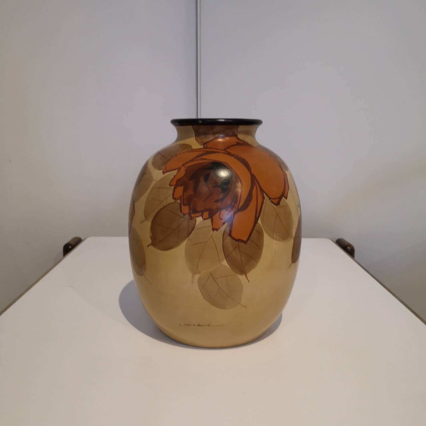 Ceramic vase louis giraud vallauris art deco 1940 biot