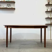 Teak dining table, Denmark, 1960s/70s, vintage, mid-century mode