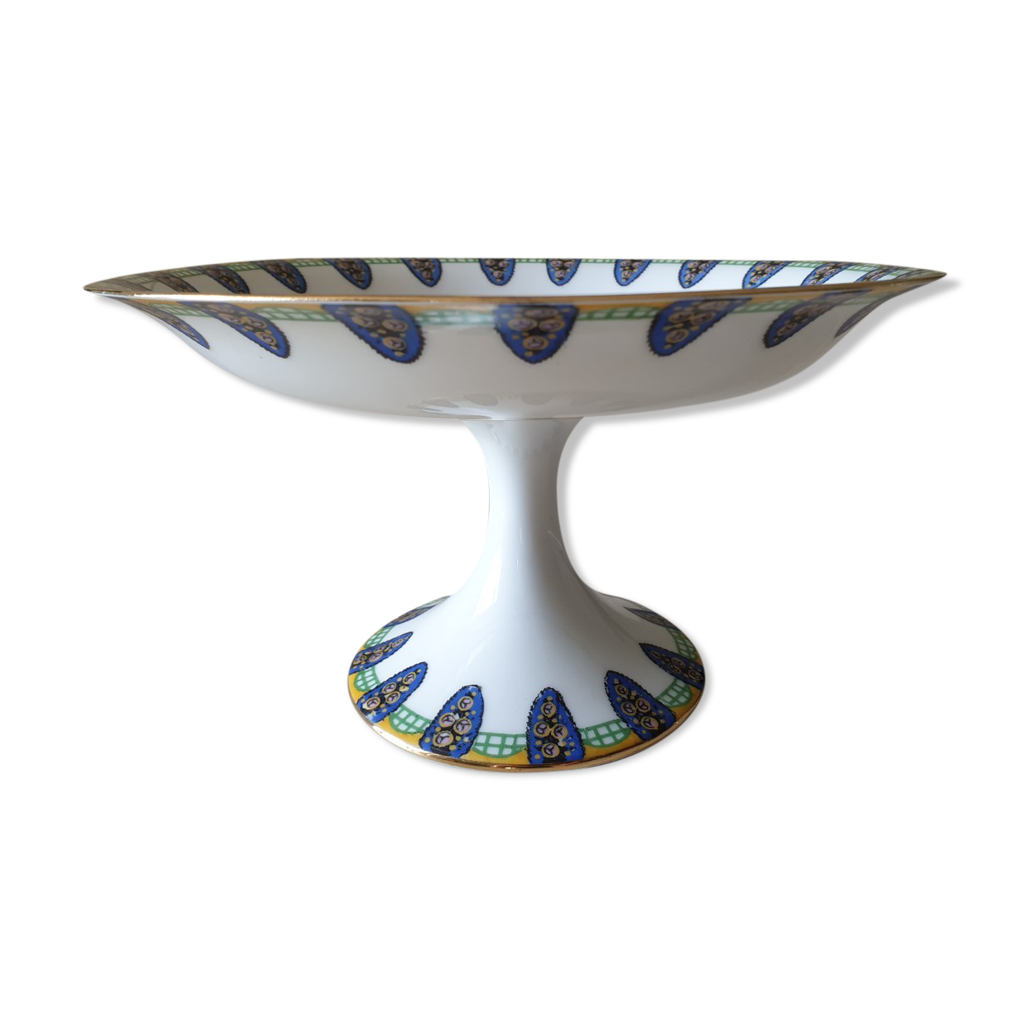 Antique porcelain compotier