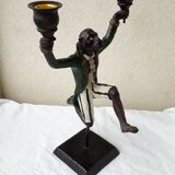 Double candle holder