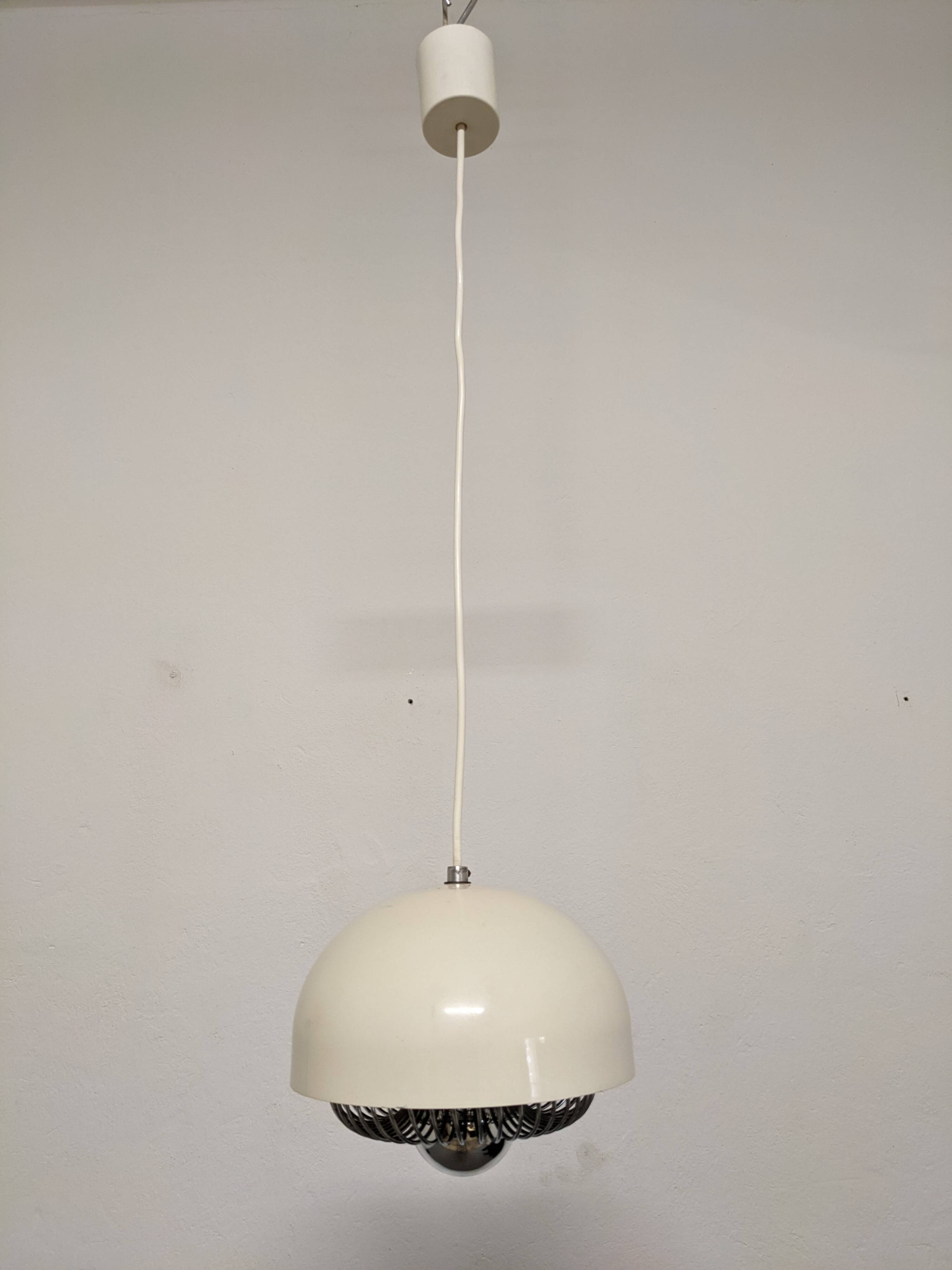 Suspension Space age d'Andrea Lazzari pour Morozini, Italie vers 1970