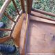 Set of four vintage bistro chairs