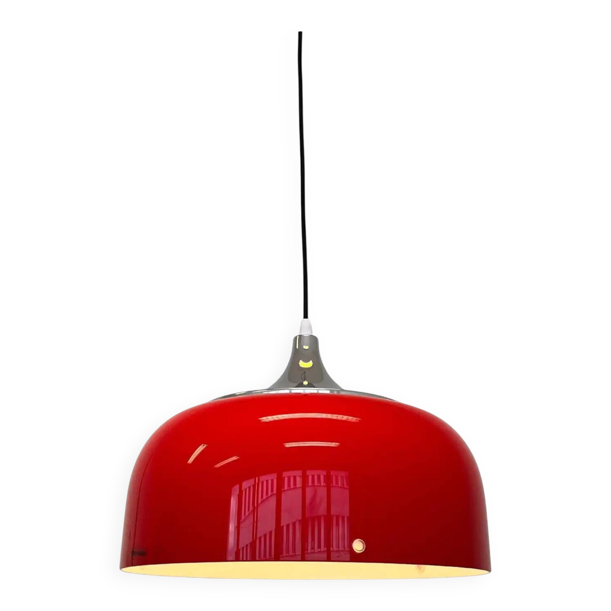 Pendentif en plastique de design mid-century par Meblo, Harvey Guzzini, Italie, années 1970.