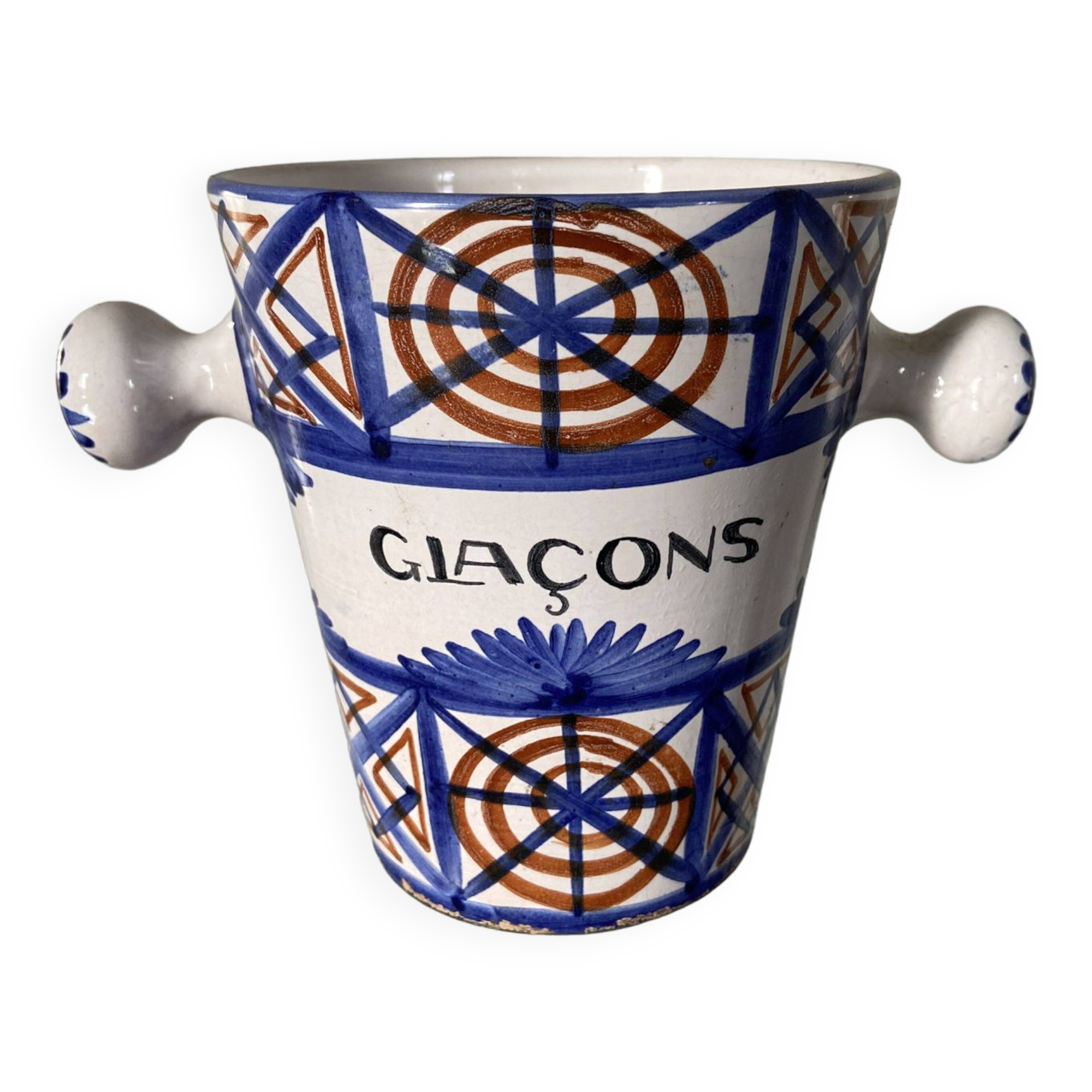 Vintage DAG Vallauris Picault style ice bucket