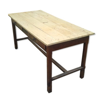 19th century farm table.