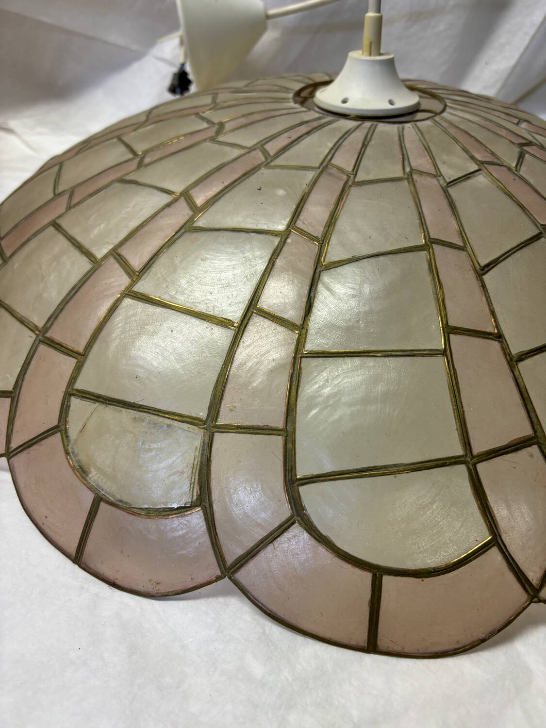 Mother of pearl chandelier