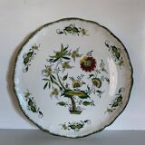 Large earthenware dish Digoin Sarreguemines