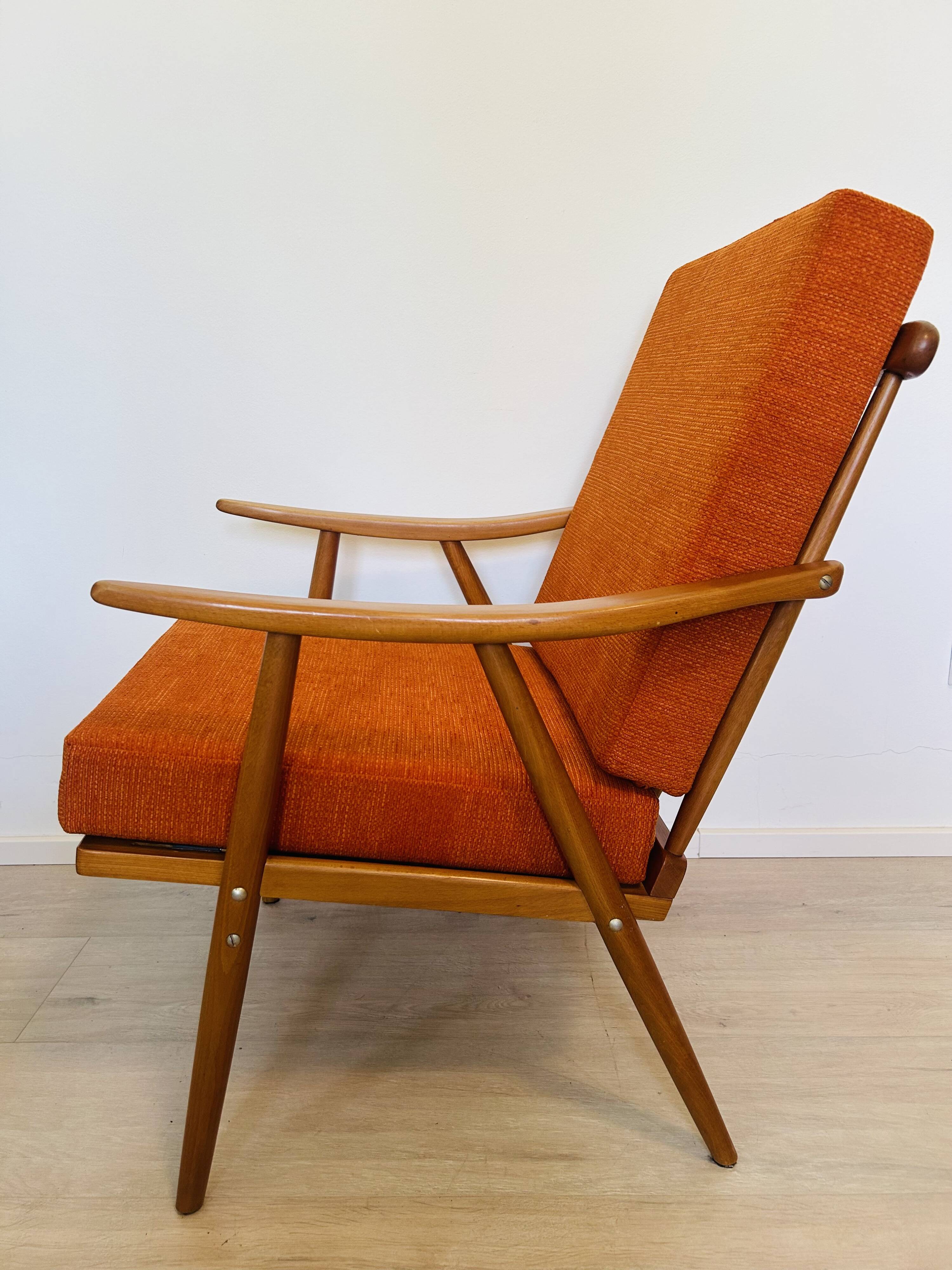 Mid-Century Armchair by Jaroslav Šmidek for TON, 1970’s